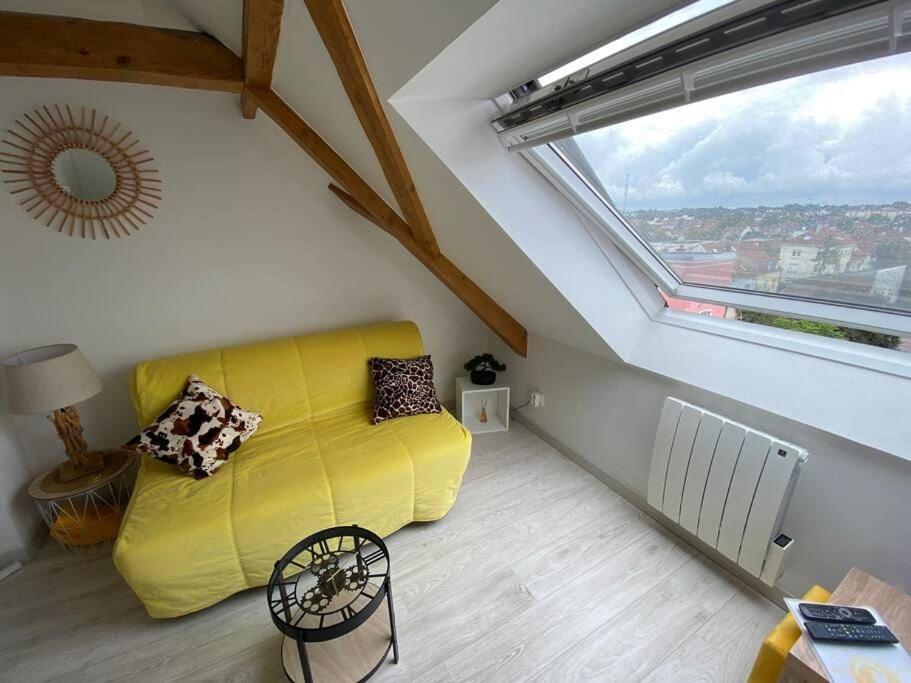 Esprit Jaune - Cosy Studio Salengro - Sauna & Sport Club Mulhouse Extérieur photo