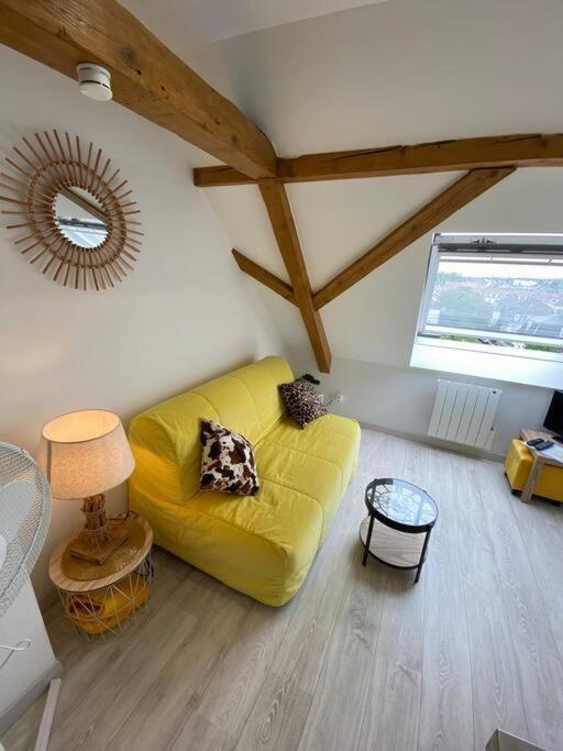 Esprit Jaune - Cosy Studio Salengro - Sauna & Sport Club Mulhouse Extérieur photo
