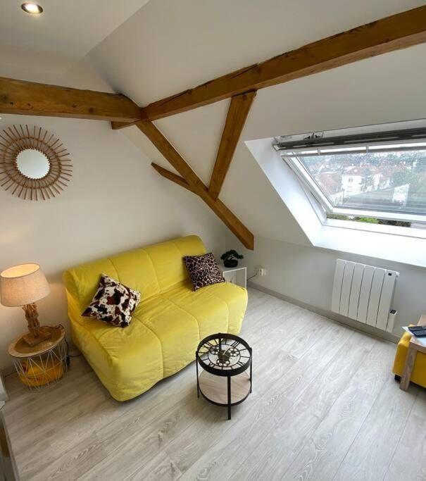 Esprit Jaune - Cosy Studio Salengro - Sauna & Sport Club Mulhouse Extérieur photo